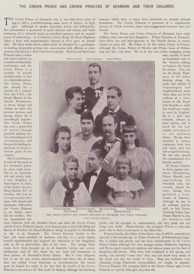 Le prince héritier et la princesse héritière de Danemark et leurs enfants - English Photographer