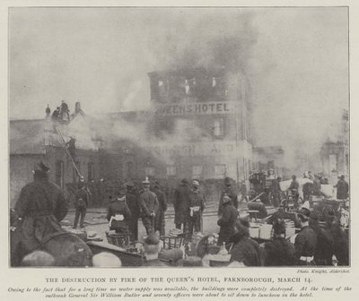 La destruction par le feu de l