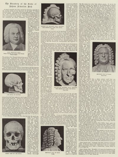 La découverte de la tombe de Johann Sebastian Bach - English Photographer