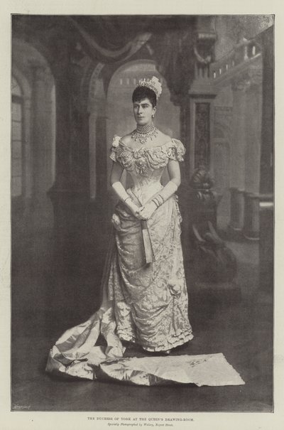 La duchesse de York au salon de la reine - English Photographer
