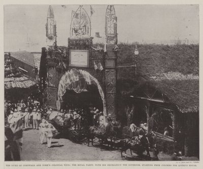 La tournée coloniale du duc de Cornouailles et d
