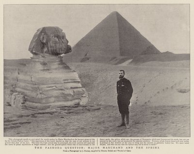 La question de Fachoda, le Major Marchand et le Sphinx - English Photographer
