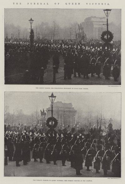 Les funérailles de la reine Victoria - English Photographer