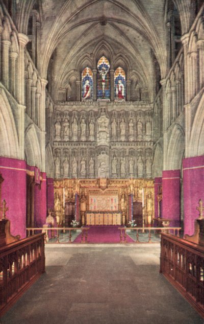 Le Grand Autel, Cathédrale de Southwark, Londres - English Photographer