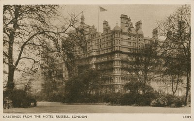 Hôtel Russell, Londres - English Photographer