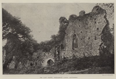 La chapelle de la Dame, château d