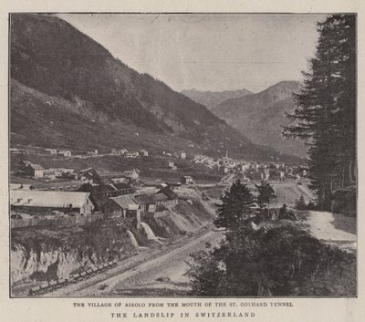 Le glissement de terrain en Suisse - English Photographer