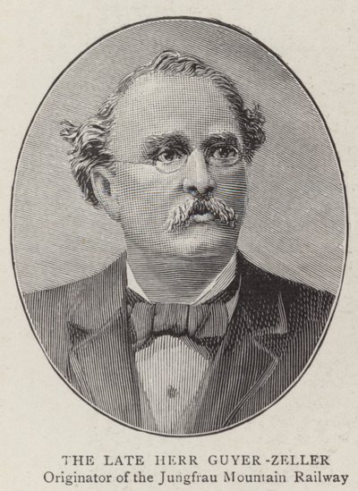 Le défunt Herr Guyer-Zeller - English Photographer