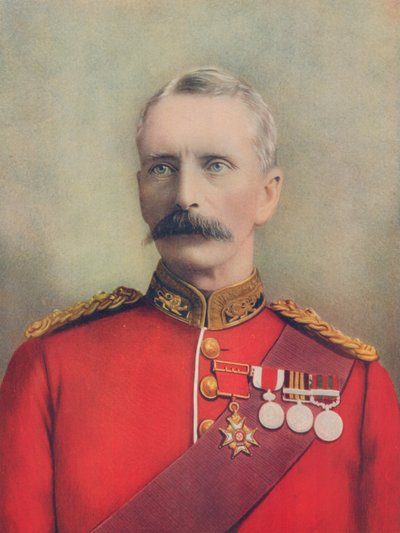 Le défunt Major-Général Sir E. R. P. Woodgate. Mort des suites de blessures reçues à Spion Kop - English Photographer