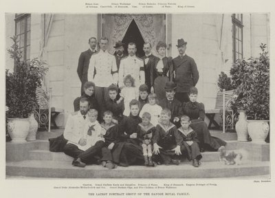 Le dernier portrait de groupe de la famille royale danoise - English Photographer