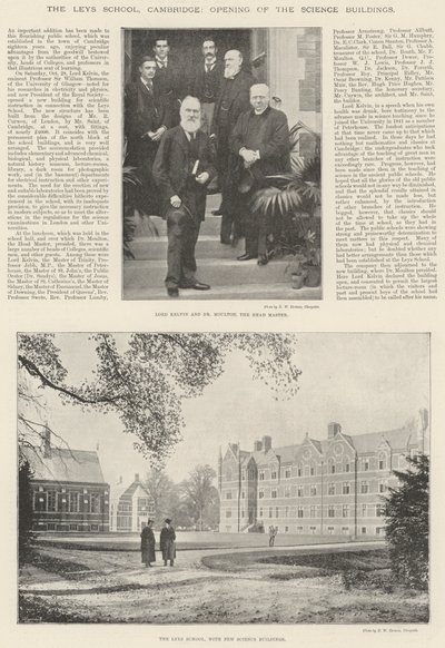 Leys School, Cambridge, ouverture des bâtiments scientifiques - English Photographer