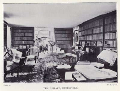La bibliothèque, Elderfield - English Photographer