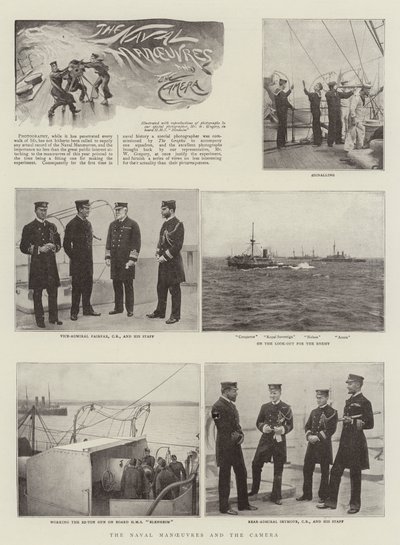 Les manœuvres navales et la caméra - English Photographer