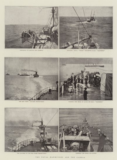 Les manœuvres navales et la caméra - English Photographer
