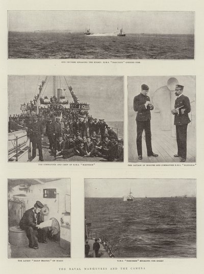 Les manœuvres navales et la caméra - English Photographer