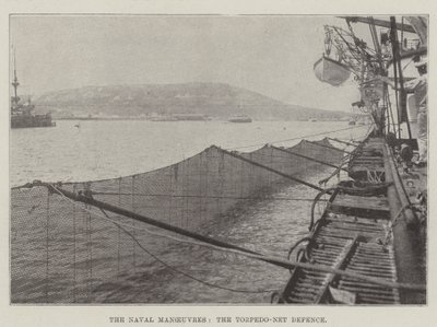 Les manœuvres navales, la défense par filet anti-torpilles - English Photographer