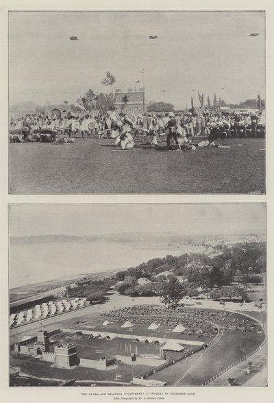 Le tournoi naval et militaire à Bombay en décembre dernier - English Photographer