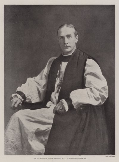 Le Nouveau Évêque de Londres, le Très Révérend A F Winnington-Ingram, DD - English Photographer