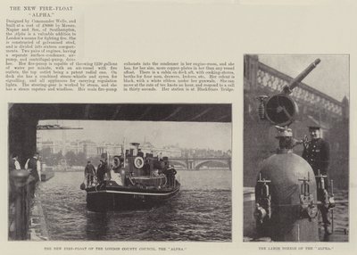 Le nouveau bateau-pompe Alpha - English Photographer