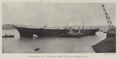 Le nouveau yacht royal Victoria et Albert, lancé à Pembroke le 9 mai - English Photographer