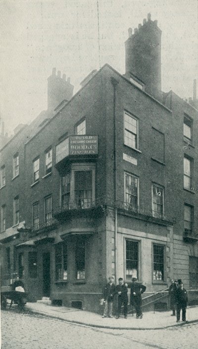 The Old Cheshire Cheese, Surrey Street, Strand, Londres - English Photographer