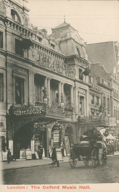 Le Oxford Music Hall, Londres - English Photographer