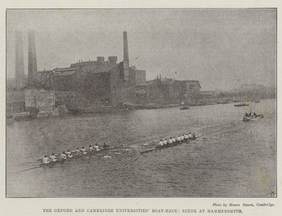 La course de bateaux des universités d
