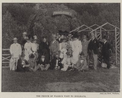 La visite du prince de Galles à Zollhaus - English Photographer
