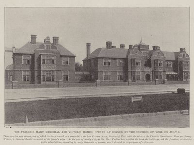 Le mémorial de la princesse Mary et les maisons Victoria, inaugurés à Bognor par la duchesse d