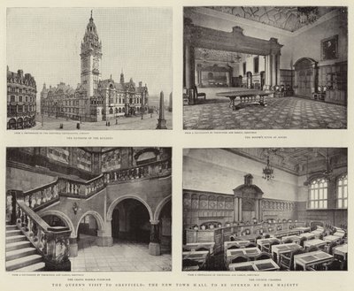 La visite de la reine à Sheffield, la nouvelle mairie à inaugurer par Sa Majesté - English Photographer