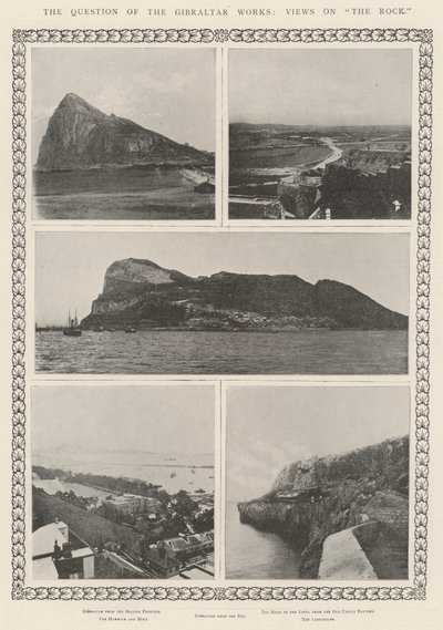 La question des travaux de Gibraltar, vues sur le Rocher - English Photographer