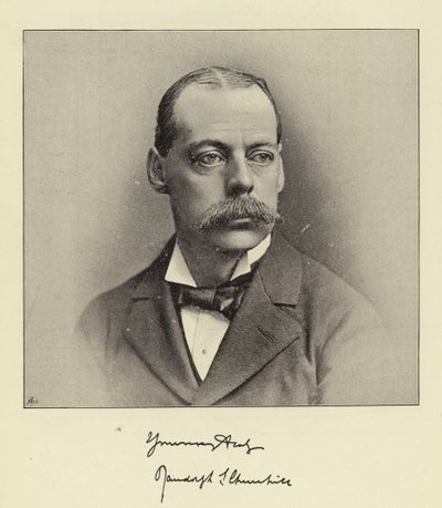 Le Très Honorable Lord Randolph Churchill, ancien Chancelier de l