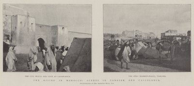 Le soulèvement au Maroc, scènes à Tanger et Casablanca - English Photographer