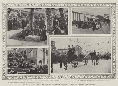 La tournée coloniale royale, le duc et la duchesse de Cornouailles et York à Melbourne et Ballarat - English Photographer