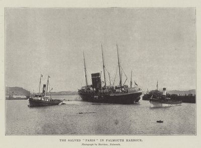 Le Paris sauvé dans le port de Falmouth - English Photographer