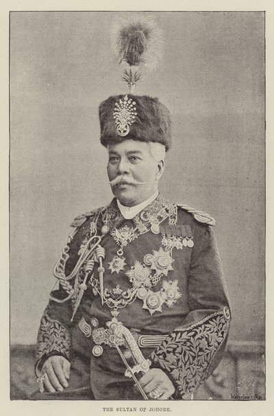 Le Sultan de Johore - English Photographer
