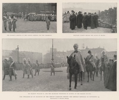 Le serment des recrues de la garnison de Berlin devant l