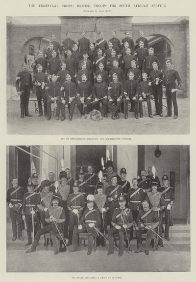 La crise du Transvaal, troupes britanniques pour le service en Afrique du Sud - English Photographer