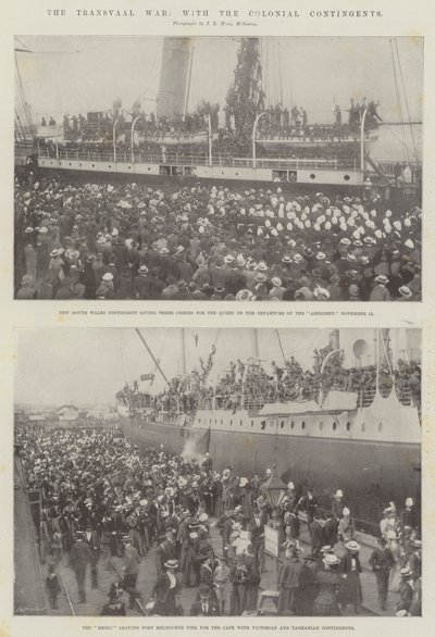 La guerre du Transvaal, avec les contingents coloniaux - English Photographer