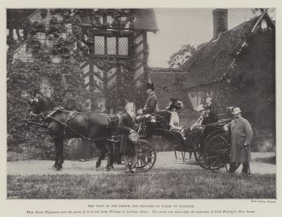 La visite du prince et de la princesse de Galles à Wantage - English Photographer