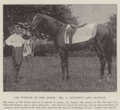 Le vainqueur du Derby, Ard Patrick de M. J Gubbins - English Photographer