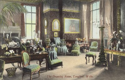 Le salon, Longleat, Wiltshire (photo couleur) - English Photographer