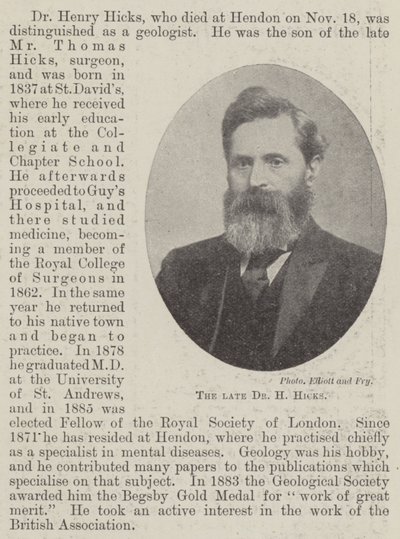 Feu Dr H Hicks - English Photographer