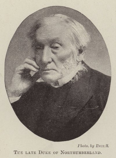Feu le Duc de Northumberland - English Photographer
