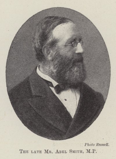 Le défunt M. Abel Smith, MP - English Photographer