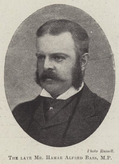 Le défunt M. Hamar Alfred Bass, MP - English Photographer