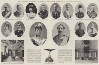 Feu la reine du Danemark, une mère de rois, trois générations de la maison royale danoise - English Photographer