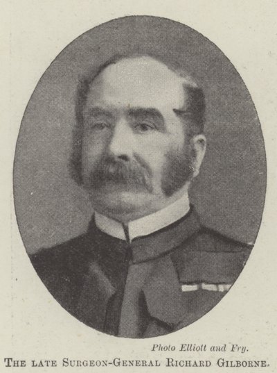 Feu le chirurgien-général Richard Gilborne - English Photographer