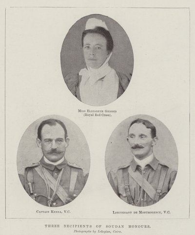 Trois récipiendaires des honneurs du Soudan - English Photographer