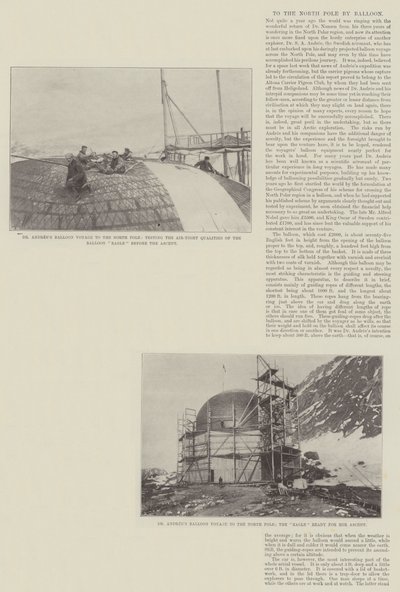 Au pôle Nord en ballon - English Photographer